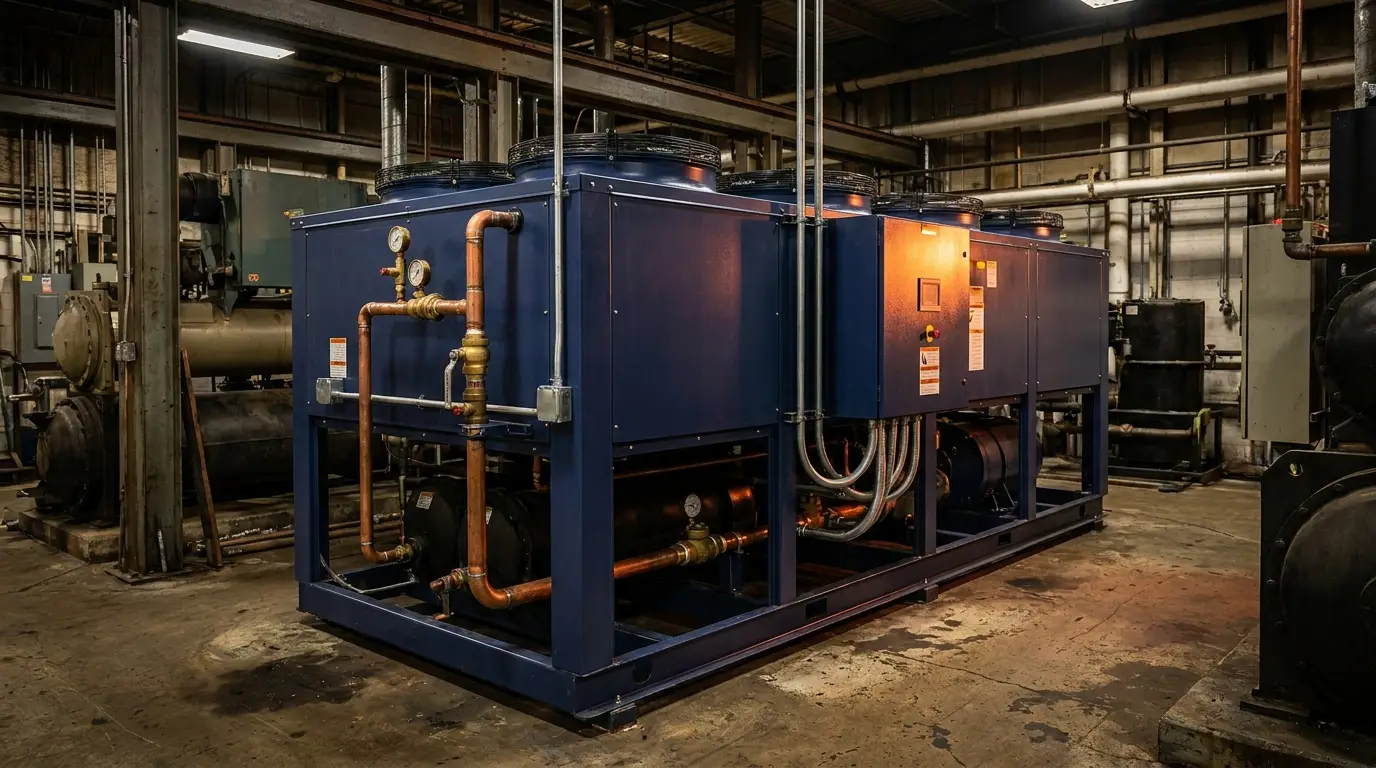 Chiller industrial y periféricos para máquinas de inyección de plástico