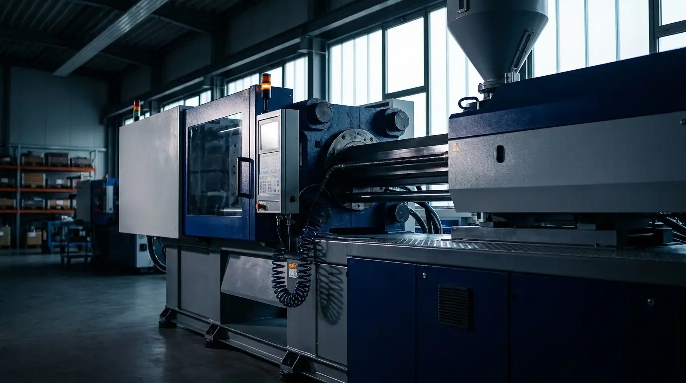 Máquina de inyección de plástico servo-hidráulica — inyectora de 90 a 2000 toneladas